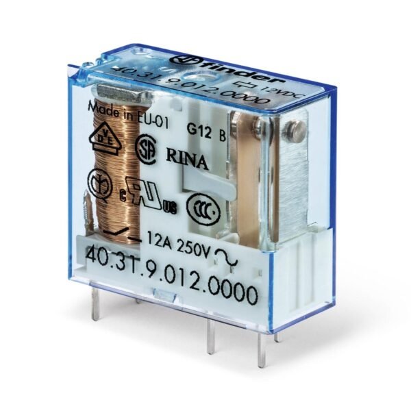 Finder 40 Series SPDT Non-Latching Relay PCB Mount, 230V Coil, 10A