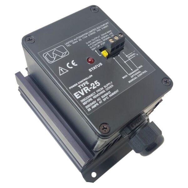 EVR Series | 25A 230VAC Phase Angle Power Regulator | Enclosed
