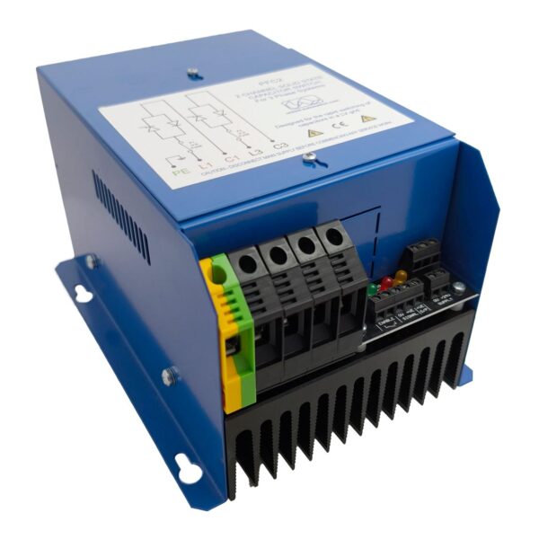 Thyristor controller, three-phase power, power control, industrial heating, motor control, thyristor drive, industrial automation, power regulation