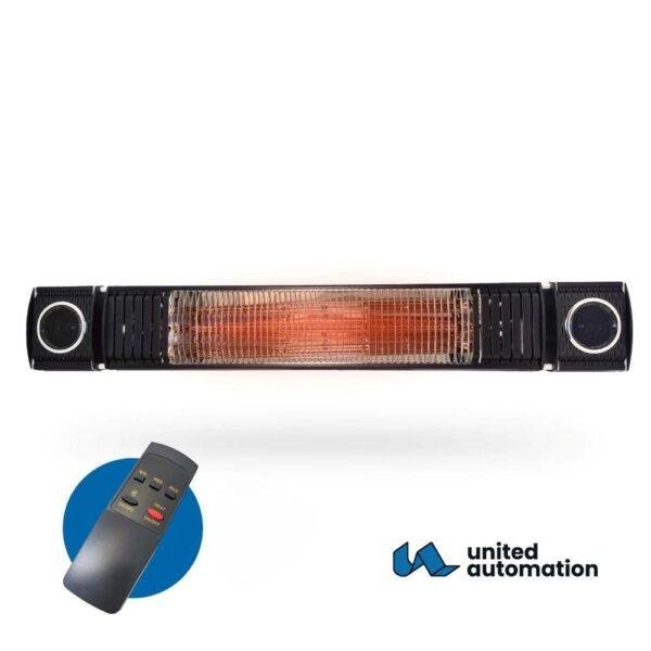 2000W Infrared Heater with Speakers