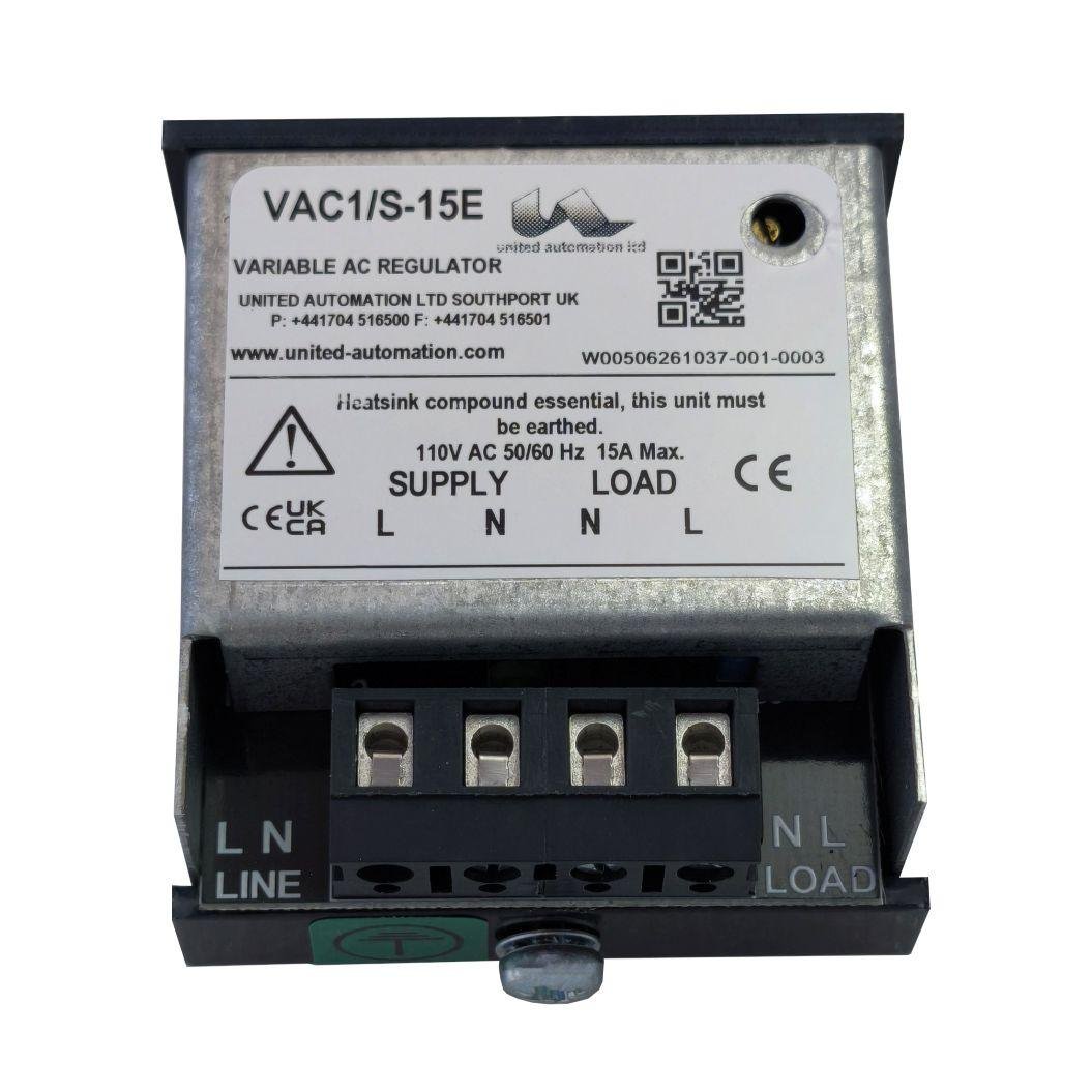 VAC2/S-15E 15A 4kW 230V Single Phase Fan Speed Controller