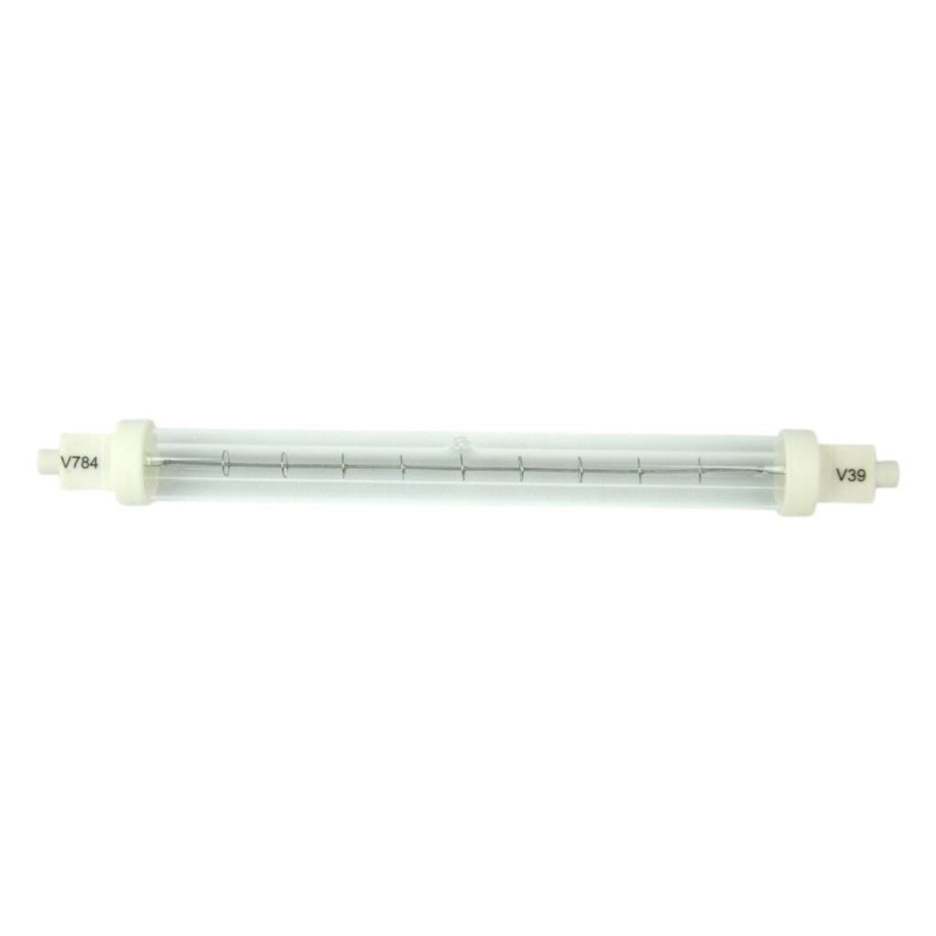 300W Jacketed Quartz Infrared Lamp R7s for catering food warming