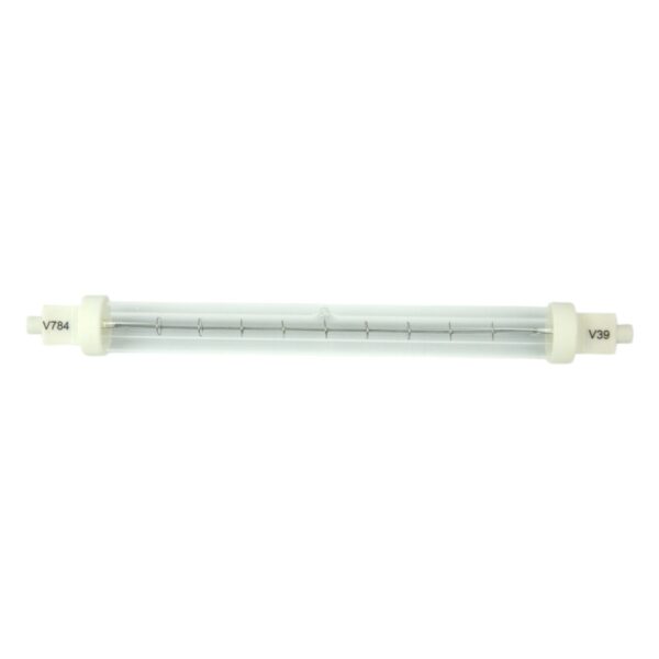 64243012 300W R7s Jacketed QIR Lamp, food warmer lamp, infrared lamp, catering lamp, commercial lighting, 240V