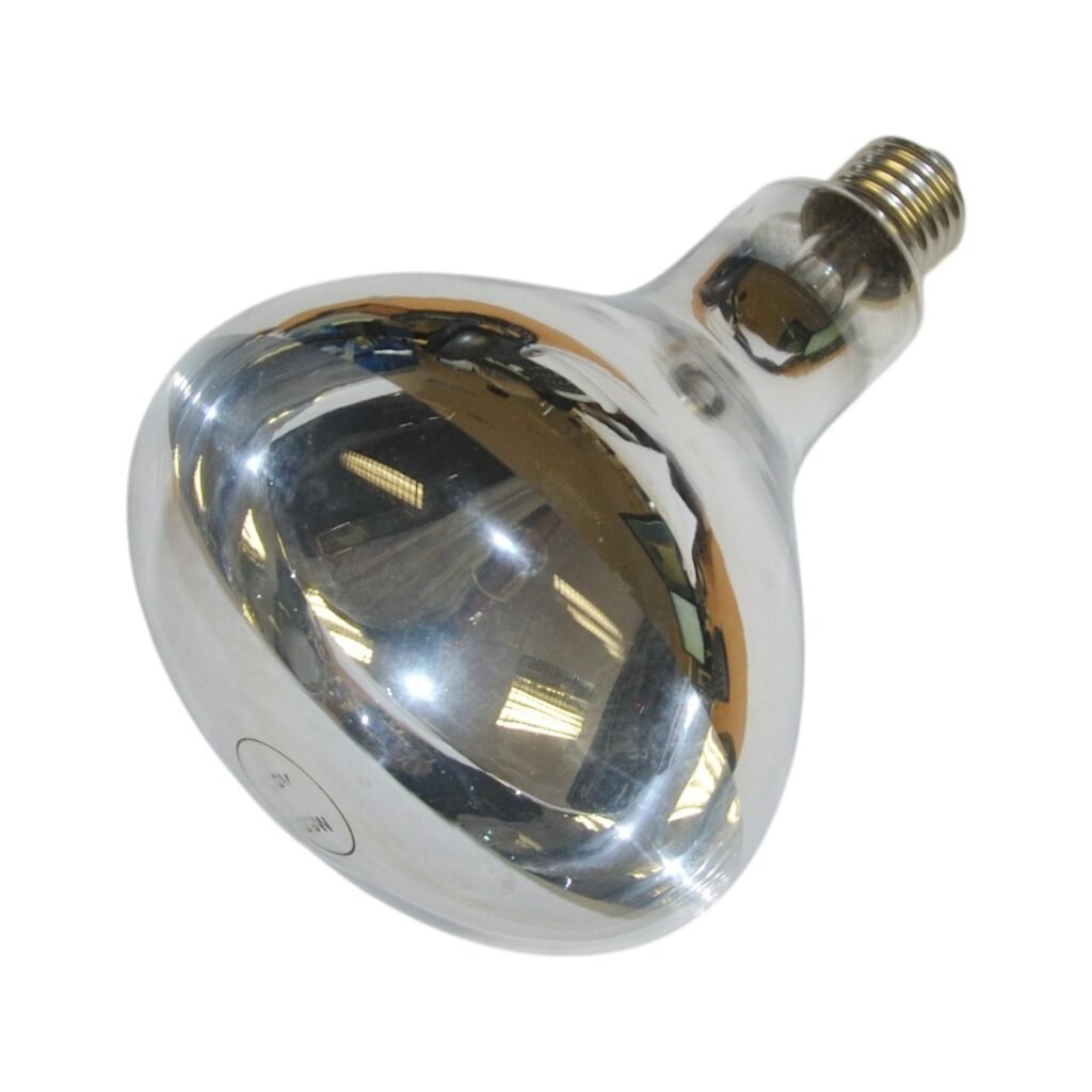 250W Clear Infrared Catering Bulb with E27 cap for commercial food warming