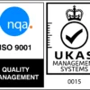 NQA ISO 9001 Logo - UKAS Certificate ISO 9001:2015 Quality Management System