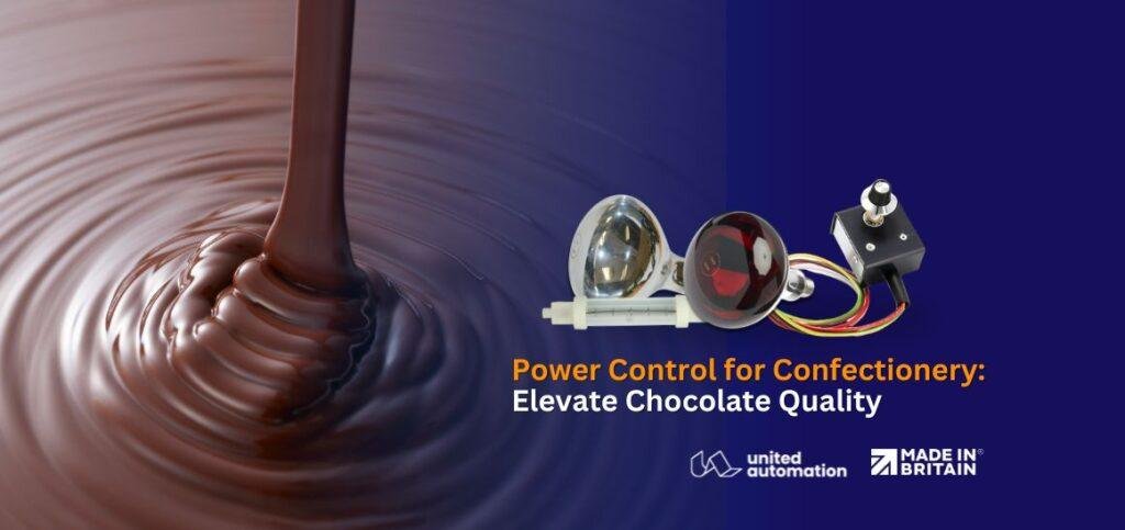 Power control for confectionery manufacturing ensures precise temperature