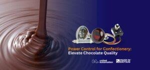 Power control for confectionery manufacturing ensures precise temperature