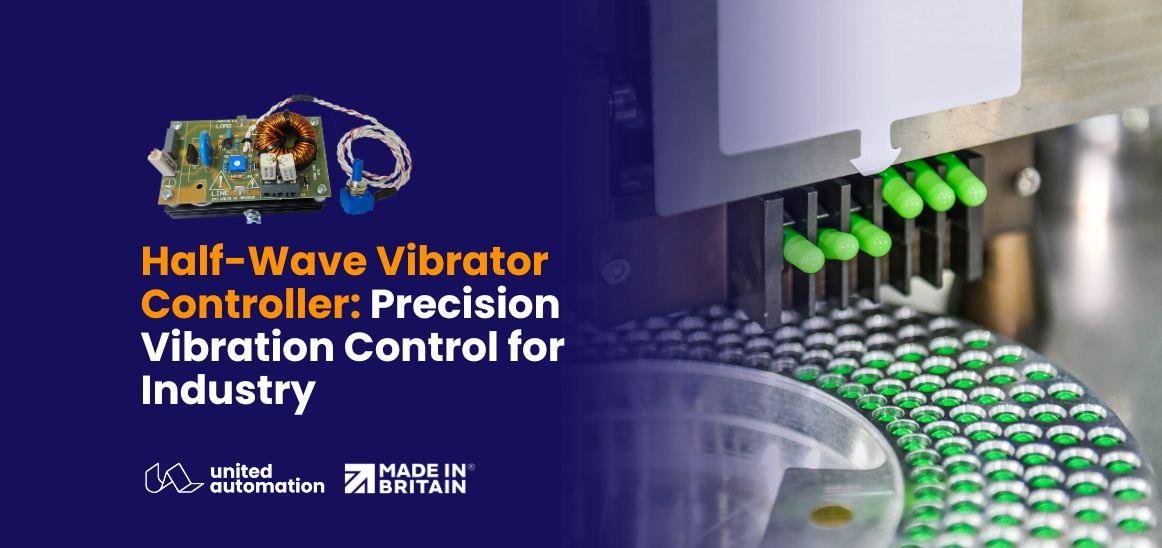 United Automation half-wave vibrator controller for industrial vibration control