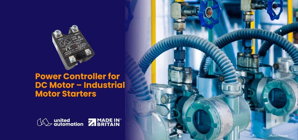 United Automation PWM DC motor controller for industrial applications