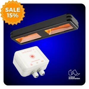 3kW Industrial Heater Capacitive Touch Bundle