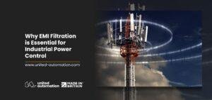 Industrial EMI filtration system protecting a heavy-duty power supply.
